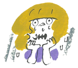 The hair colors sticker #2196429