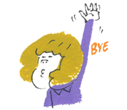 The hair colors sticker #2196431