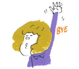 The hair colors sticker #2196431