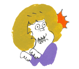 The hair colors sticker #2196432