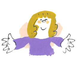 The hair colors sticker #2196435