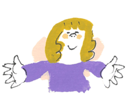 The hair colors sticker #2196435