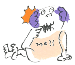 The hair colors sticker #2196437