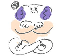 The hair colors sticker #2196438