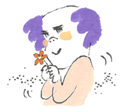 The hair colors sticker #2196446