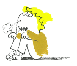 The hair colors sticker #2196447