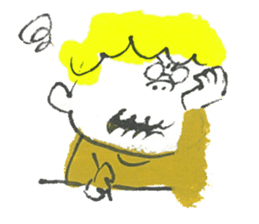 The hair colors sticker #2196448