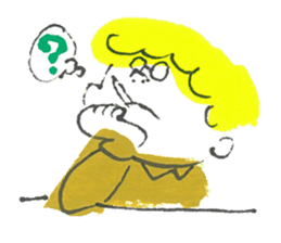 The hair colors sticker #2196449