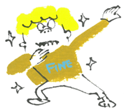 The hair colors sticker #2196452