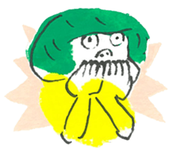 The hair colors sticker #2196455