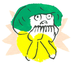 The hair colors sticker #2196455