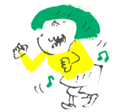 The hair colors sticker #2196456