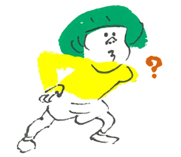 The hair colors sticker #2196457