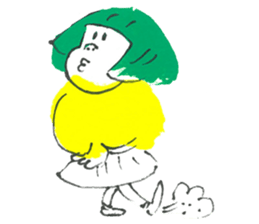 The hair colors sticker #2196459