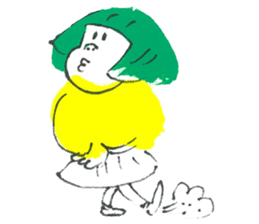 The hair colors sticker #2196459