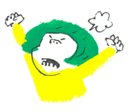 The hair colors sticker #2196461