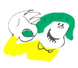 The hair colors sticker #2196462