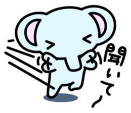 pretty elephant sticker #2197148