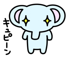 pretty elephant sticker #2197154
