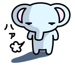 pretty elephant sticker #2197160
