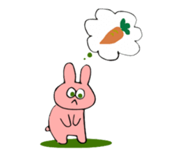 'IRO-USAGI' Colorful Bunny sticker #2197871