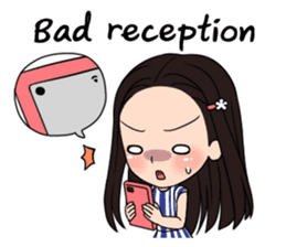 StampGirl "Smartphone Life" English sticker #2197950