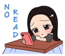 StampGirl "Smartphone Life" English sticker #2197960