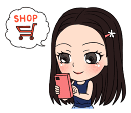 StampGirl "Smartphone Life" English sticker #2197965