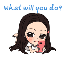 StampGirl "Smartphone Life" English sticker #2197972