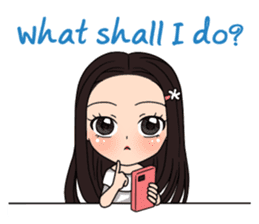 StampGirl "Smartphone Life" English sticker #2197973