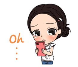 StampGirl "Smartphone Life" English sticker #2197977