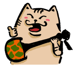 sansin-cat sticker #2198190