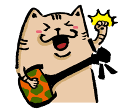 sansin-cat sticker #2198191