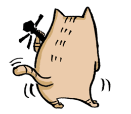 sansin-cat sticker #2198199