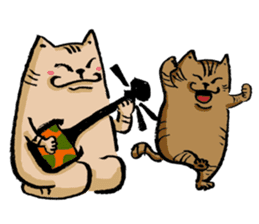 sansin-cat sticker #2198207