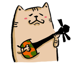 sansin-cat sticker #2198215