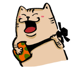 sansin-cat sticker #2198216