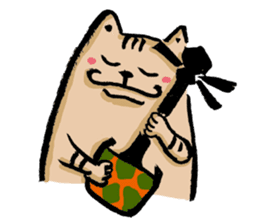 sansin-cat sticker #2198220