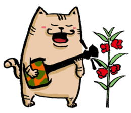 sansin-cat sticker #2198221