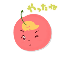 Lovely Cherry Girl sticker #2198827