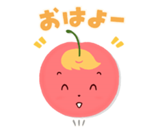 Lovely Cherry Girl sticker #2198830