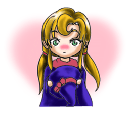 witch's room & frog English sticker #2198949