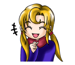 witch's room & frog English sticker #2198968