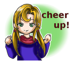 witch's room & frog English sticker #2198970