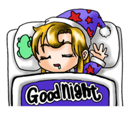 witch's room & frog English sticker #2198973