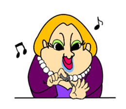 Drag queen's in love with a straight guy sticker #2199479