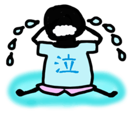 T-shirt man sticker #2200825