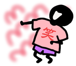 T-shirt man sticker #2200834