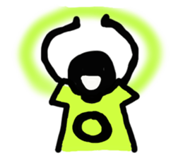 T-shirt man sticker #2200848