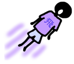 T-shirt man sticker #2200850